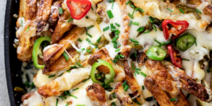 Jalapeno Cheese Fries - Thick Cut